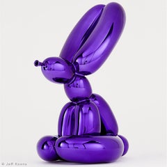 Jeff Koons, 'Balloon Rabbit' Violet, 2019