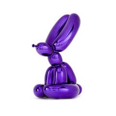 Jeff Koons Balloon Rabbit (Violet) 2019