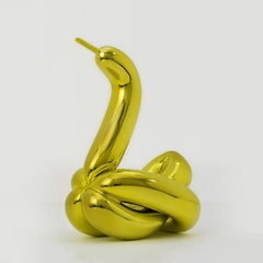 Jeff Koons Balloon Swan (Yellow) 2019