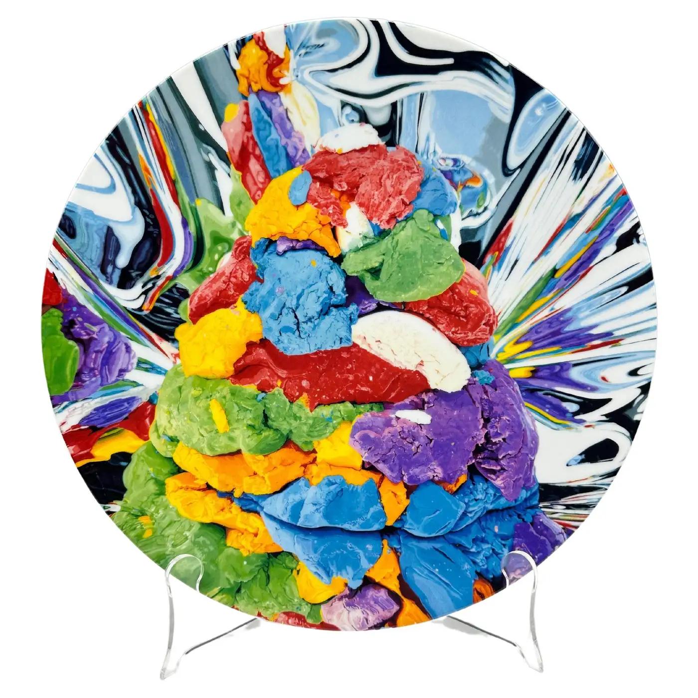 Jeff Koons „Play-Doh“-Serviceteller von Bernadaud, Frankreich