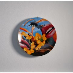 Lips Coupe Plate by Jeff Koons,  Limoges Porcelain, Contemporary Art