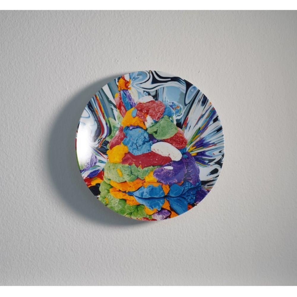 Play D'Oh Coupe Plate by Jeff Koons,  Limoges Porcelain, Contemporary Art For Sale 1