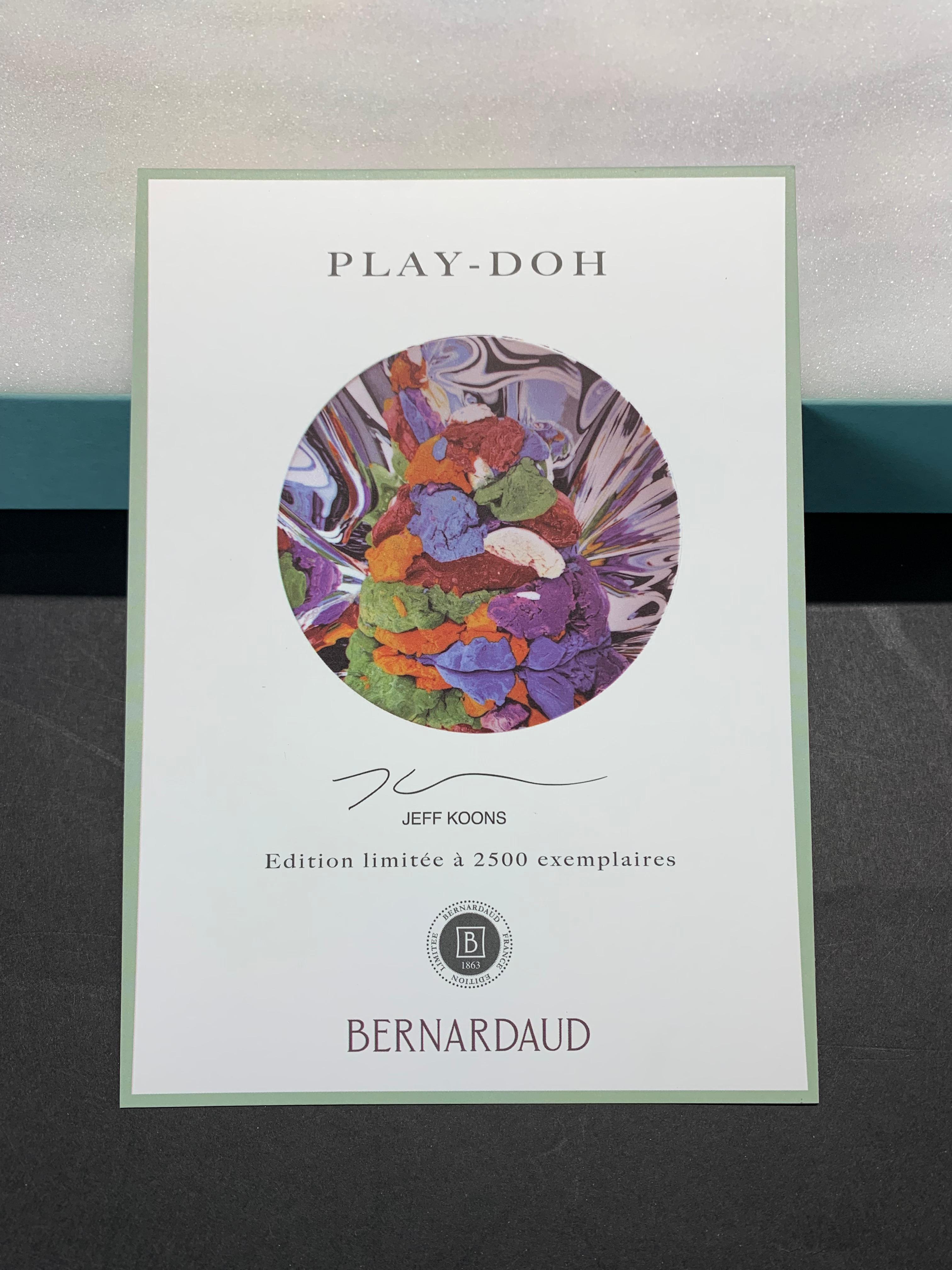 Play D'Oh Coupe-Teller von Jeff Koons,  Limoges-Porzellan, Zeitgenössische Kunst im Angebot 4