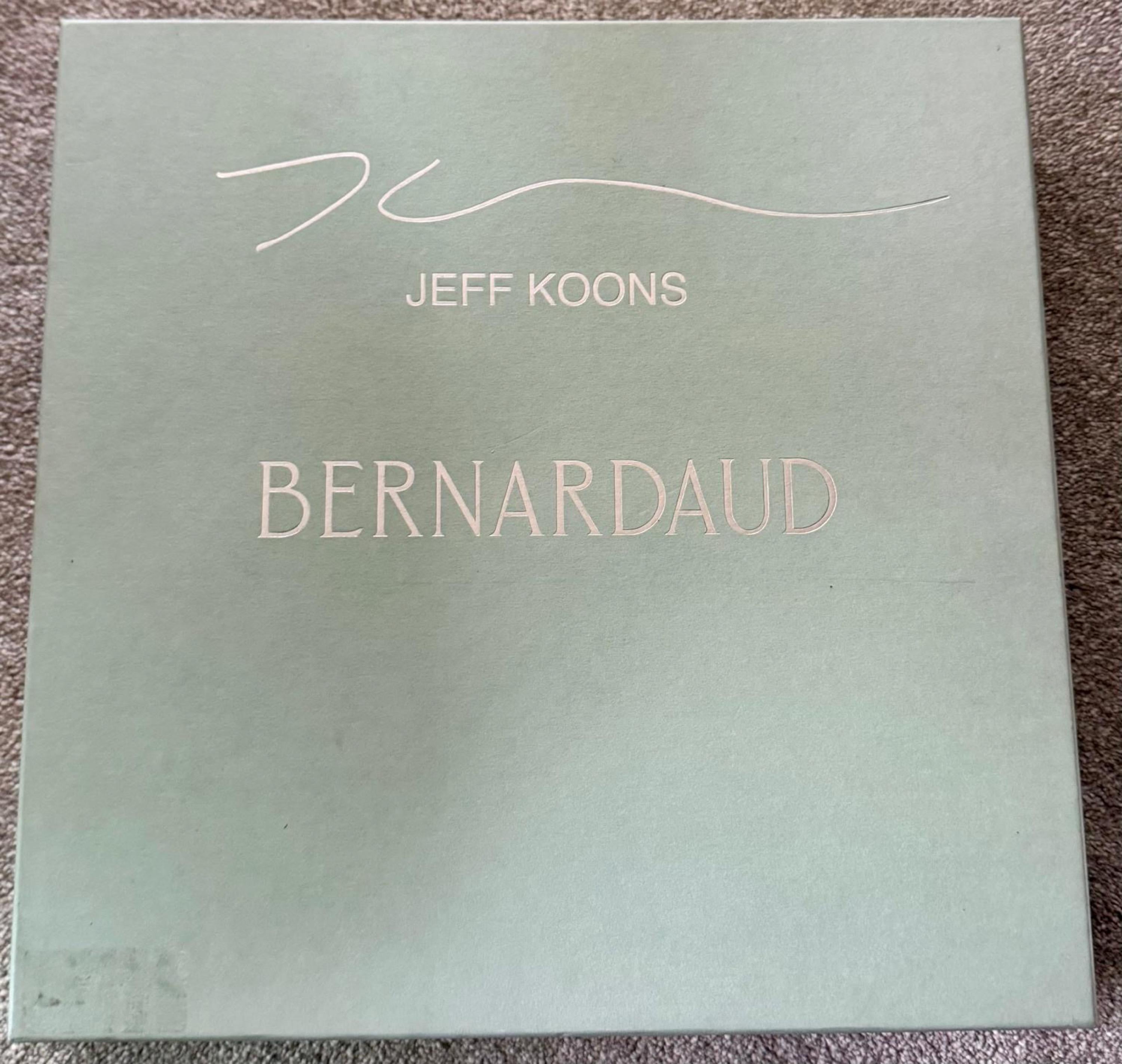 Split Rocker (Hand-signed and finished), Jeff Koons signed plate For Sale 3