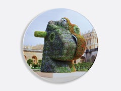 Split Rocker (Hand-signed and finished), Jeff Koons signed plate