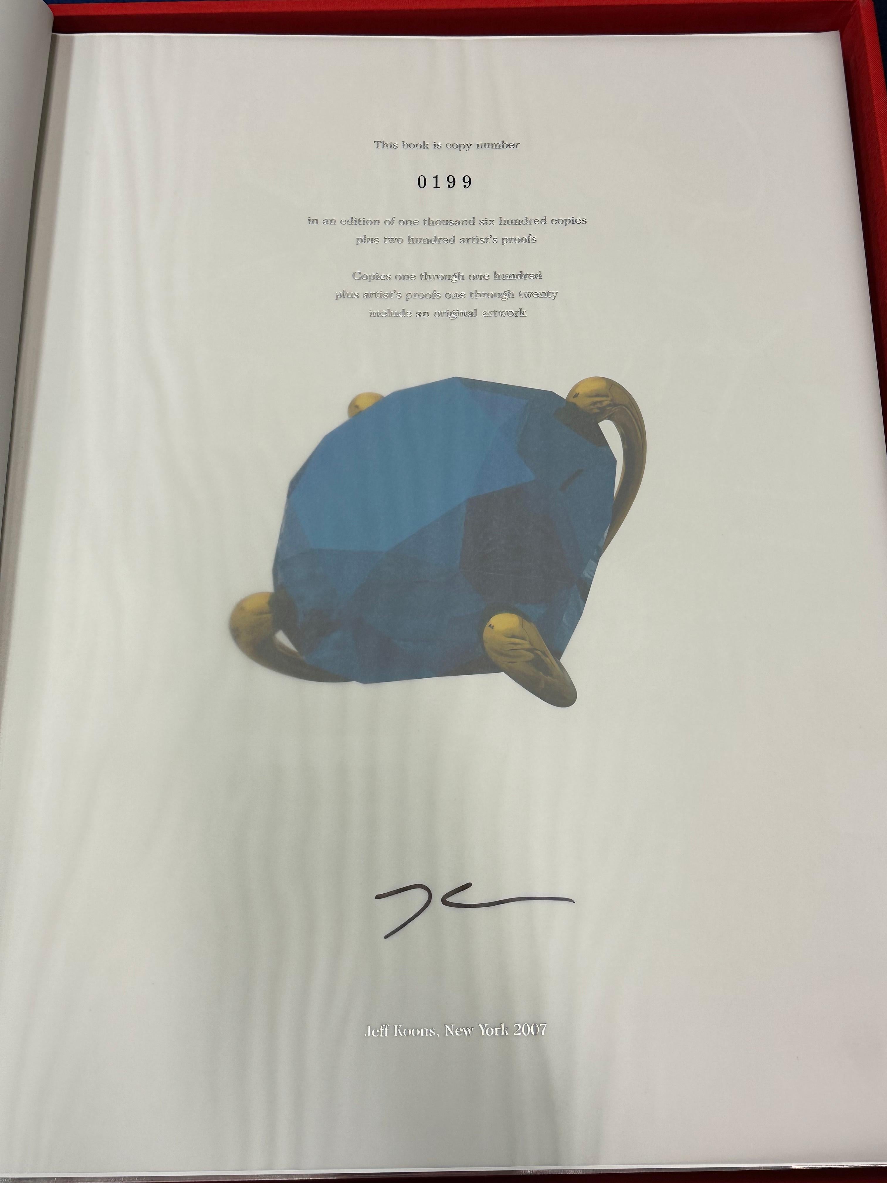 Signiertes, limitiertes Buch von Jeff Koons, Taschen, großformatig in Muschelschachtel im Angebot 2