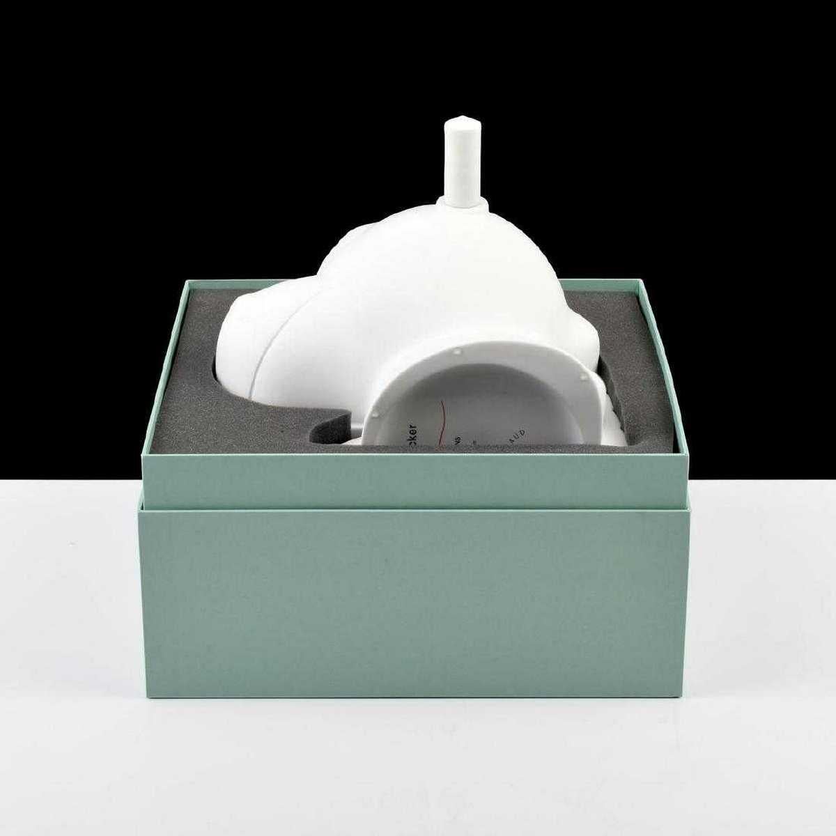 Vase by Jeff Koons (American, b. 1955) for Bernardaud. Vase is accompanied by the original presentation box, booklet and certificate, as well as handling glove. 

Markings: signed, marking(s); edition of 3500; 2012.

 
