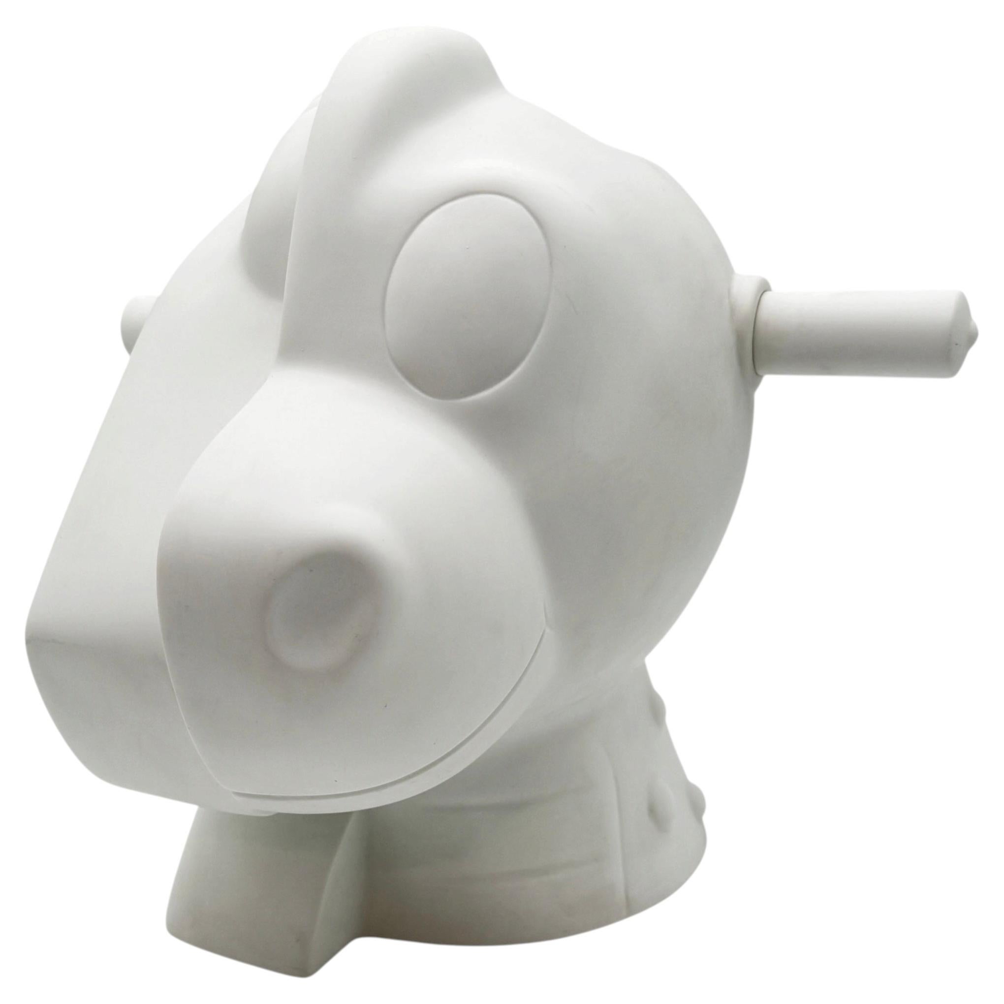 Jeff Koons, weiße Porzellanvase „Split Rocker“, Auflage 0355/3500, um 2012 im Angebot