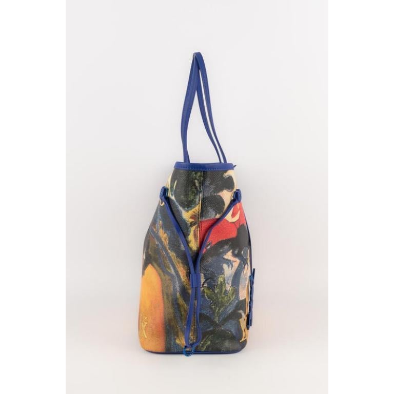 Jeff Koons x Louis Vuitton - Sac en toile « Neverfull », 2017 Pour femmes en vente