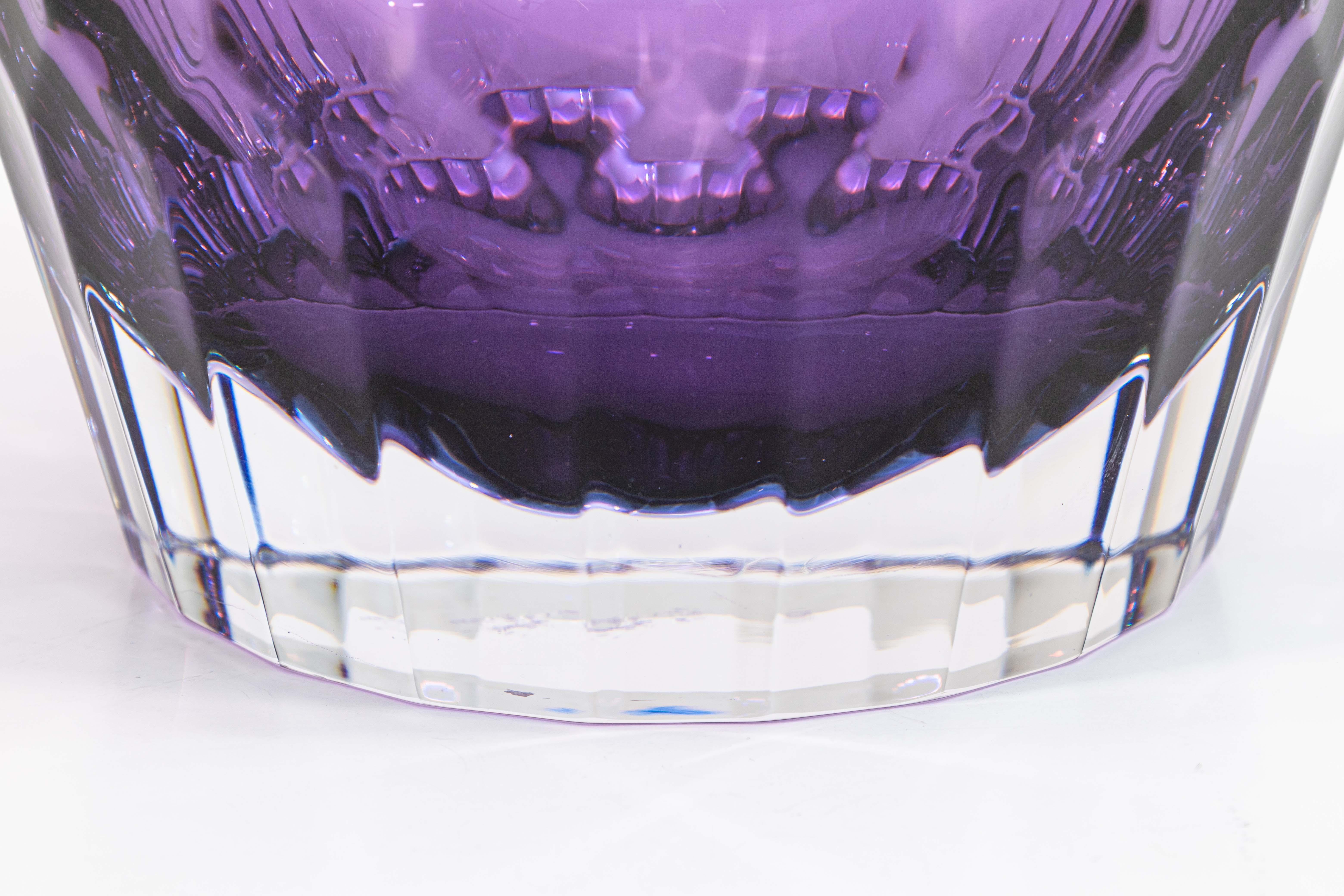 Jeff Leatham für Waterford Icon Lila Amethyst Bleikristall 9