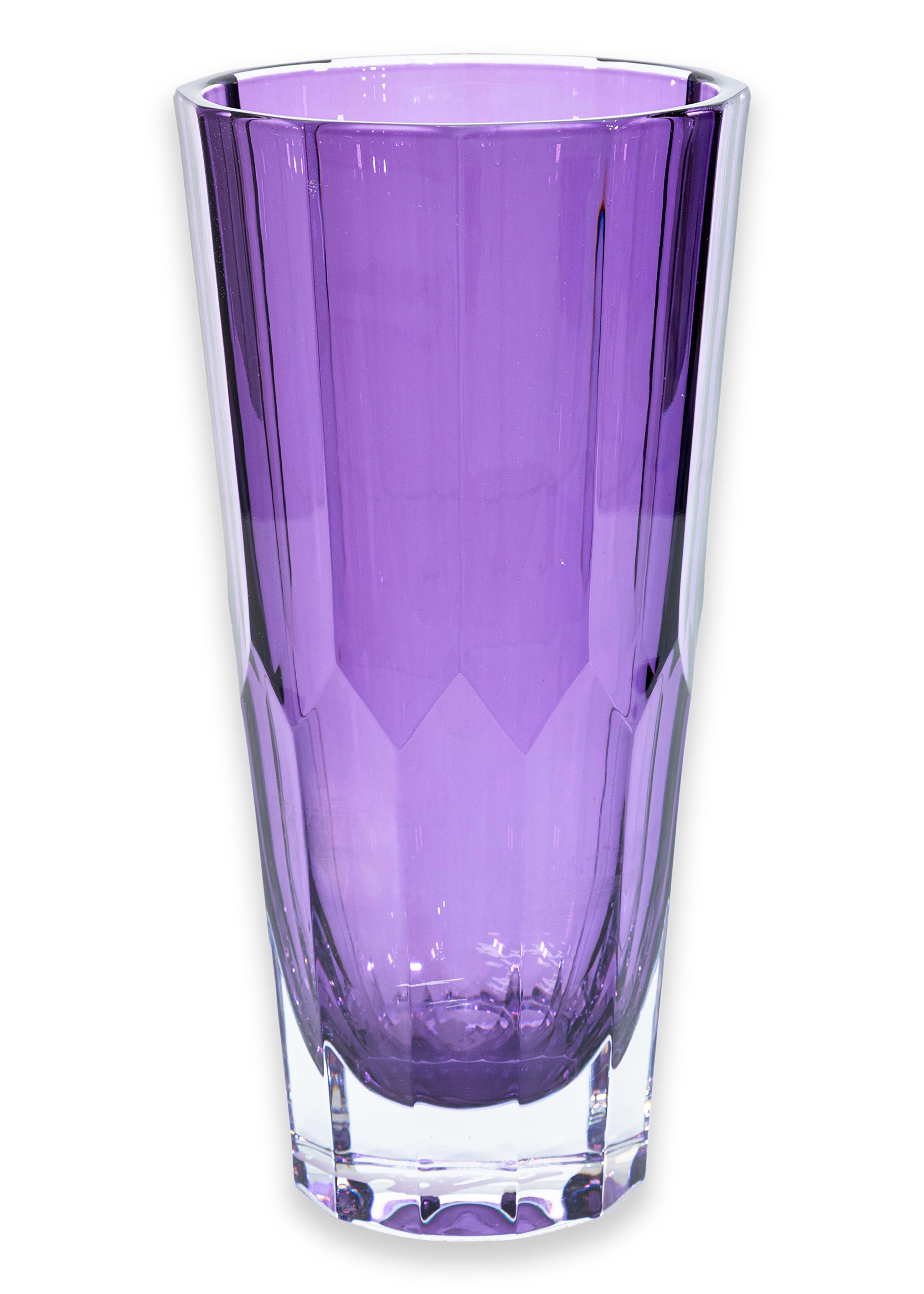Jeff Leatham für Waterford Icon Lila Amethyst Bleikristall Dekorative 10