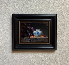 "Purple Leaves", Oil Painting