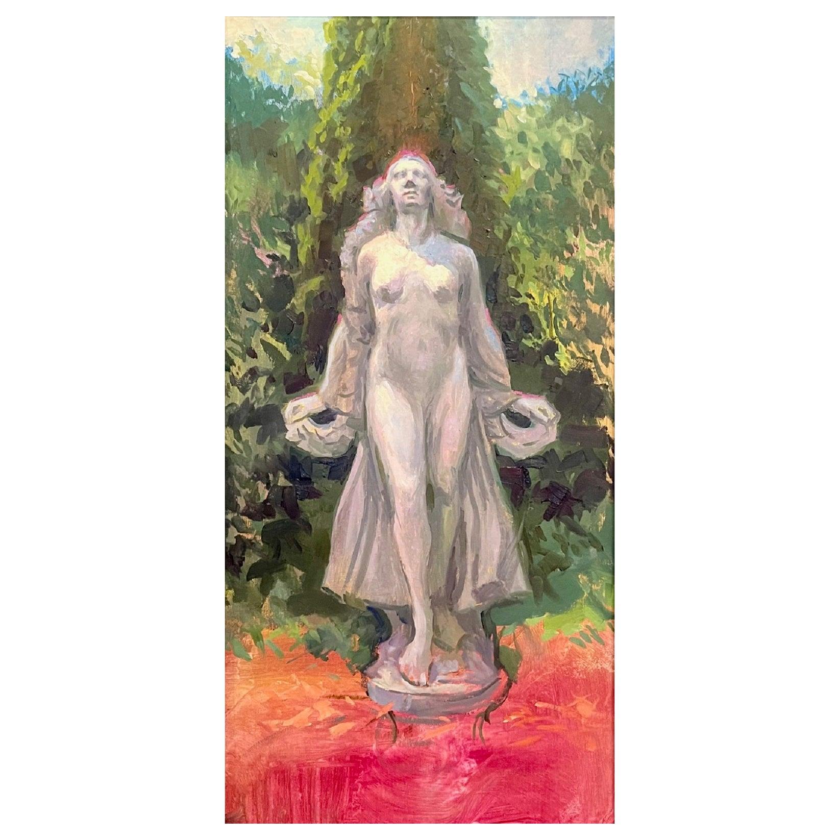 Jeff Markowskys Gemälde beginnen mit einer intimen und direkten Beziehung zur Natur, indem er unter freiem Himmel (en plein air) malt. Ausgehend von diesen Ölskizzen erforscht und extrapoliert Markowsky die Kraft großer abstrakter Formbeziehungen im
