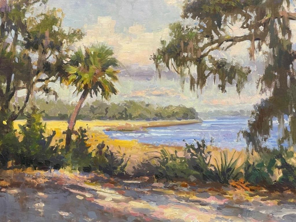 Framed Oil on Canvas 