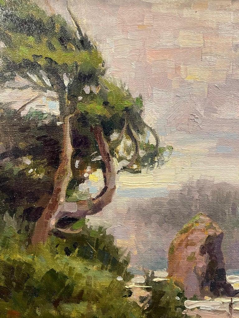 Gerahmtes Ölgemälde auf Leinwand „Trinidad Bay - Eureka“, Strandszene, Jeff Markowsky, gerahmt im Angebot 4
