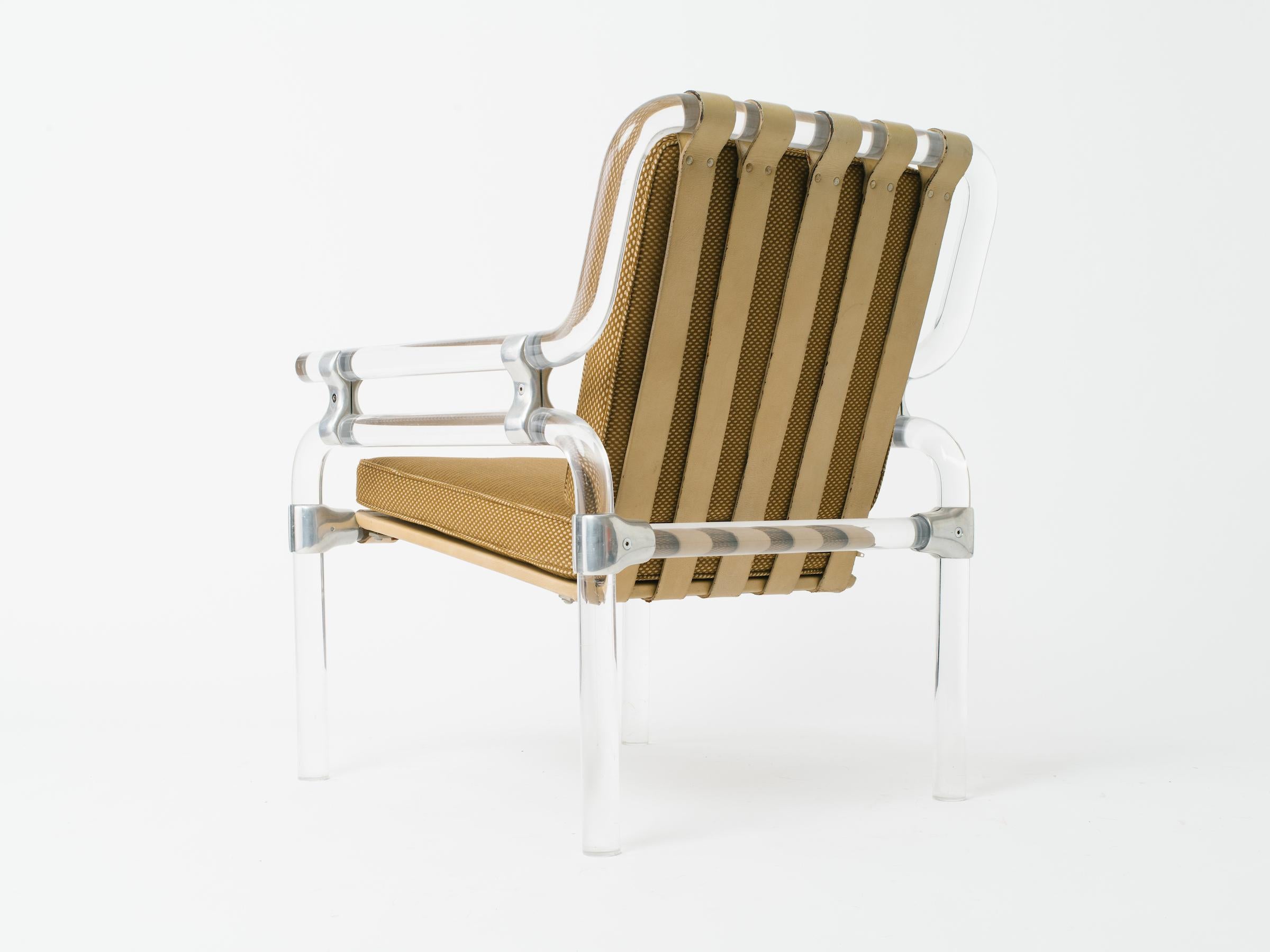 Jeff Messerschmidt 1500 Pipeline Series Lucite Chair at 1stDibs