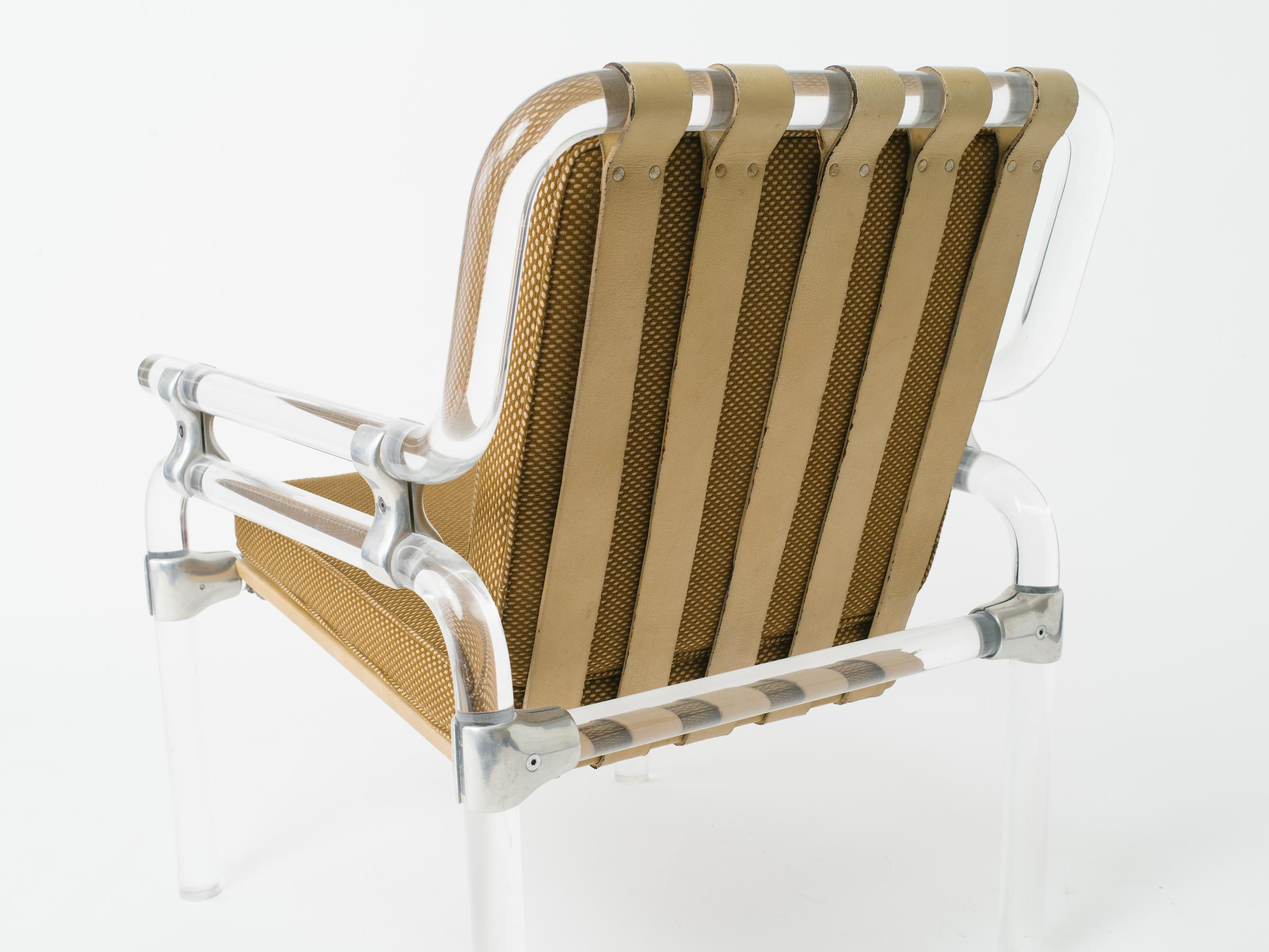 Jeff Messerschmidt 1500 Pipeline Series Lucite Chair at 1stDibs