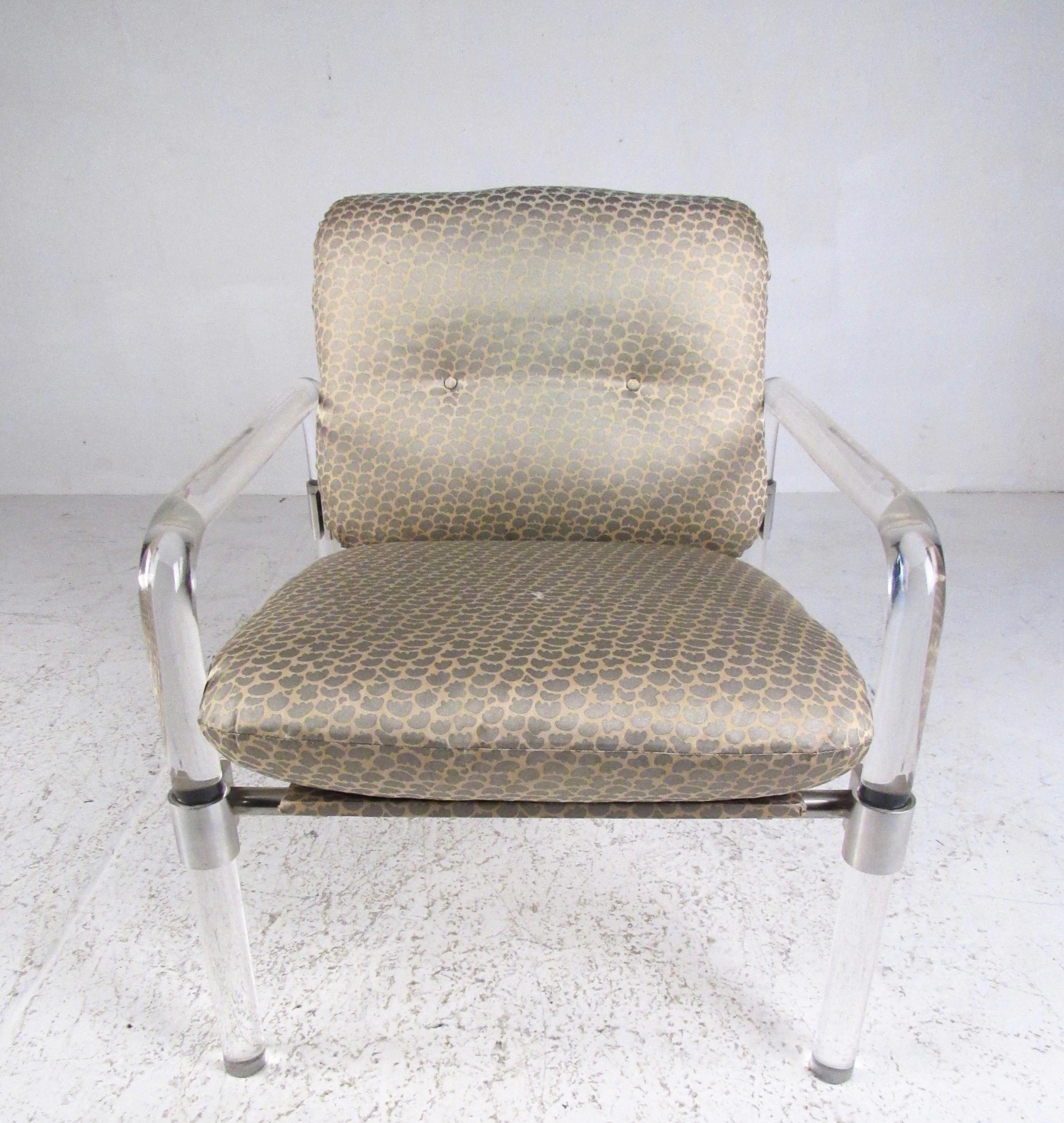 Jeff Messerschmidt Lucite Armchair, Signed 1977 In Good Condition In Brooklyn, NY