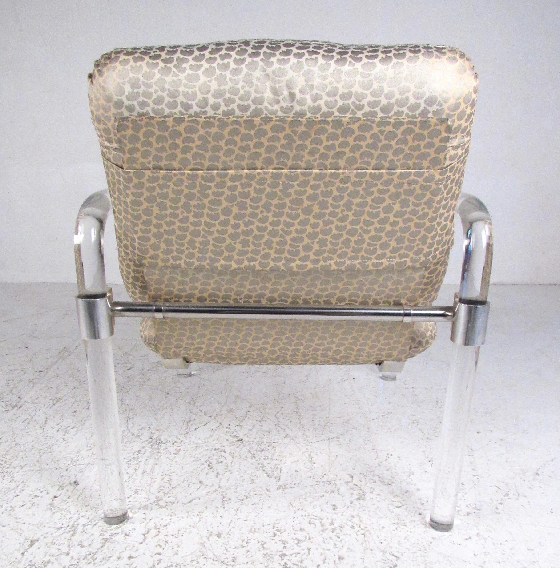 Jeff Messerschmidt Lucite Armchair, Signed 1977 1