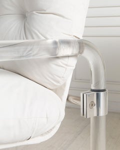 Jeff Messerschmidt Pair of Lucite Dining Chairs