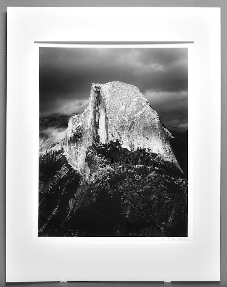 Jeff Nixon Landscape Photograph - Half Dome, Thunderstorm Yosemite, California