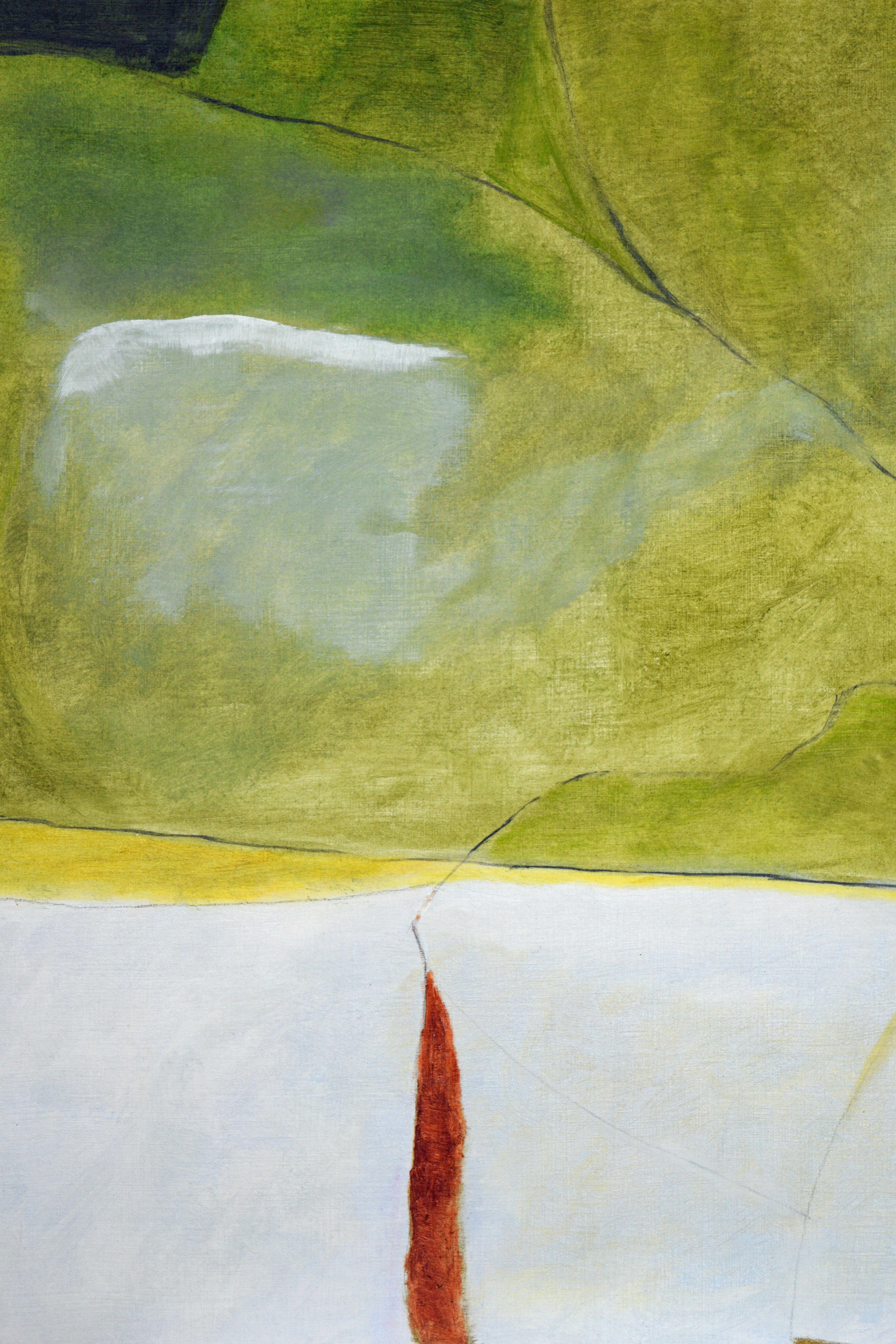 Marfa#3, Gemälde, Öl auf Papier (Abstrakt), Painting, von Jeff Pugh