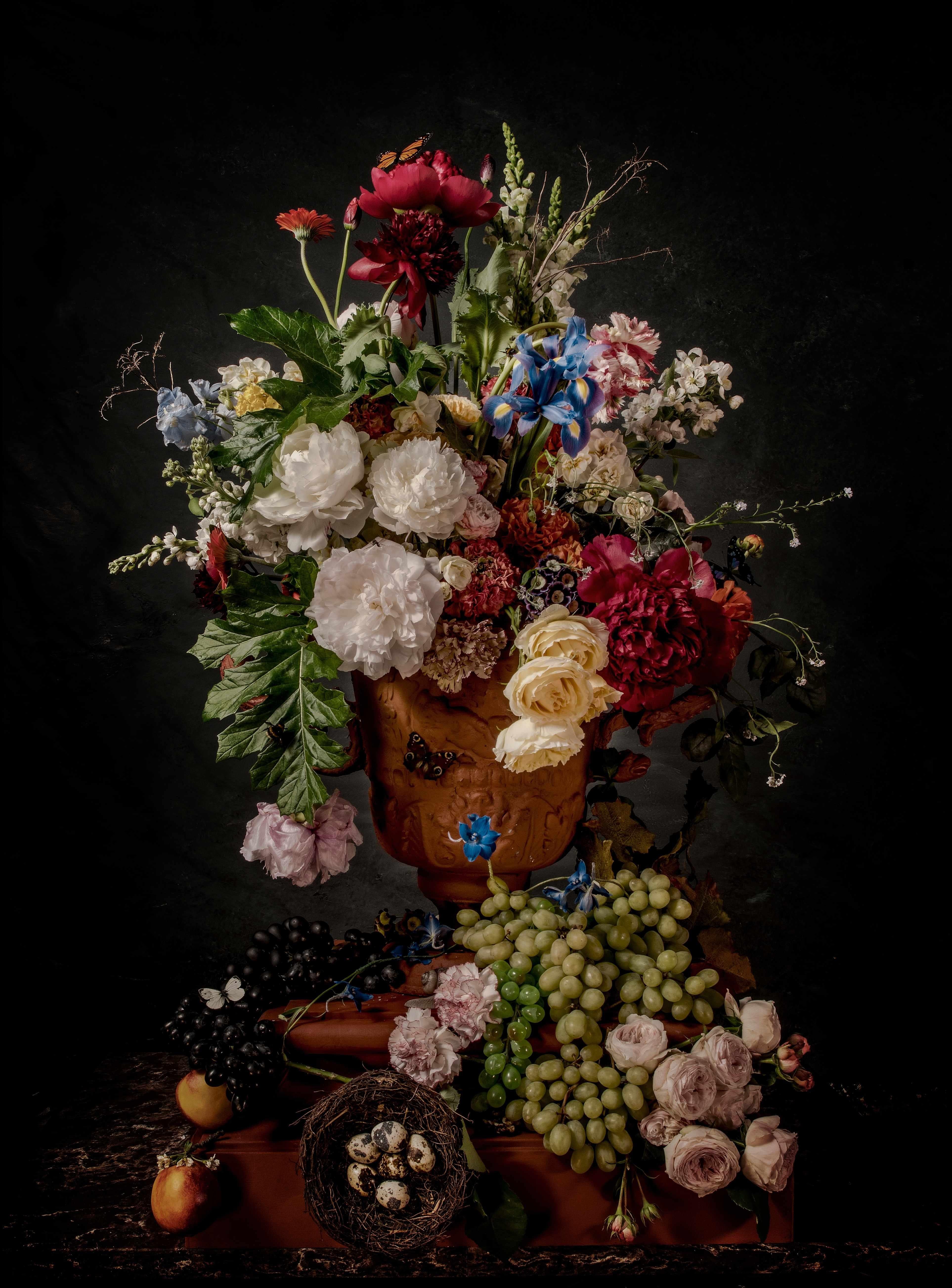 Jeff Robb Color Photograph – Jan Van Huysum 2.0