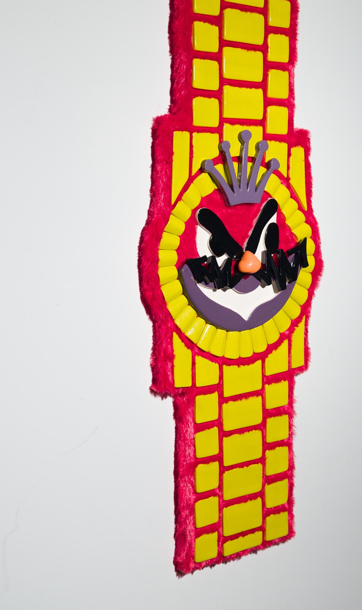 « Don't Wake Daddy » grès, céramique, motif de montre, jouets pour enfants en vente 2