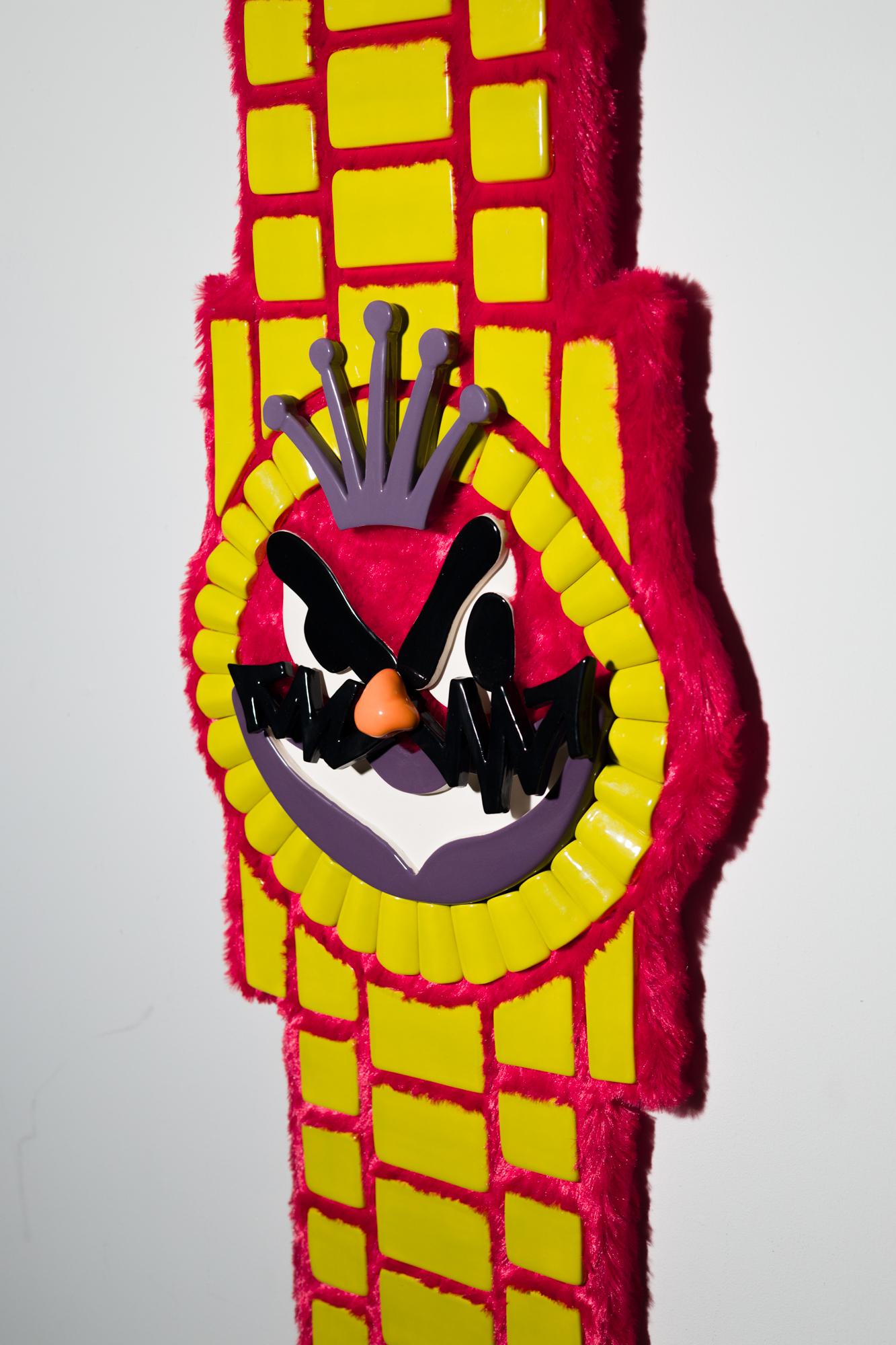 « Don't Wake Daddy » grès, céramique, motif de montre, jouets pour enfants en vente 4