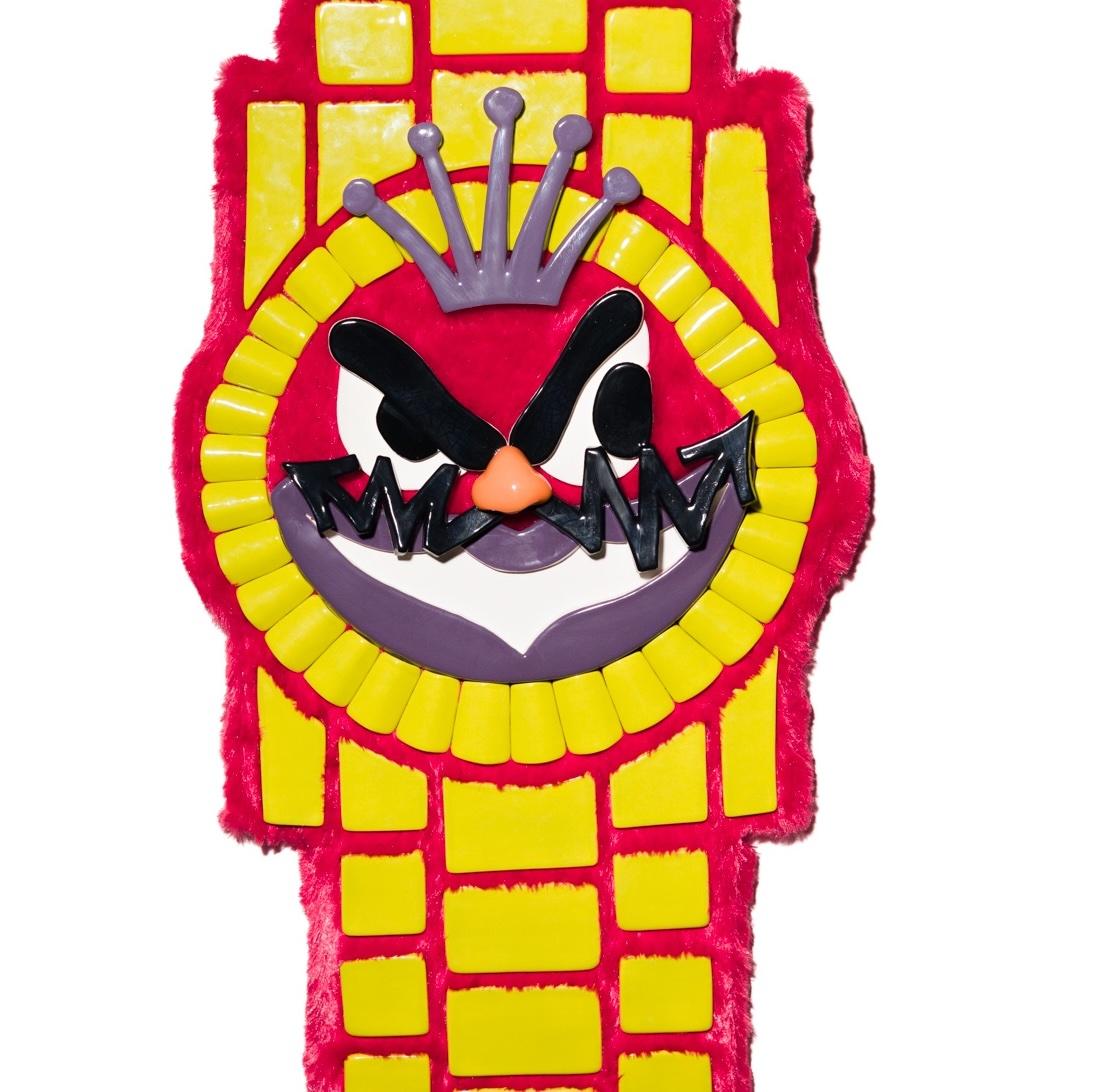 « Don't Wake Daddy » grès, céramique, motif de montre, jouets pour enfants en vente 5