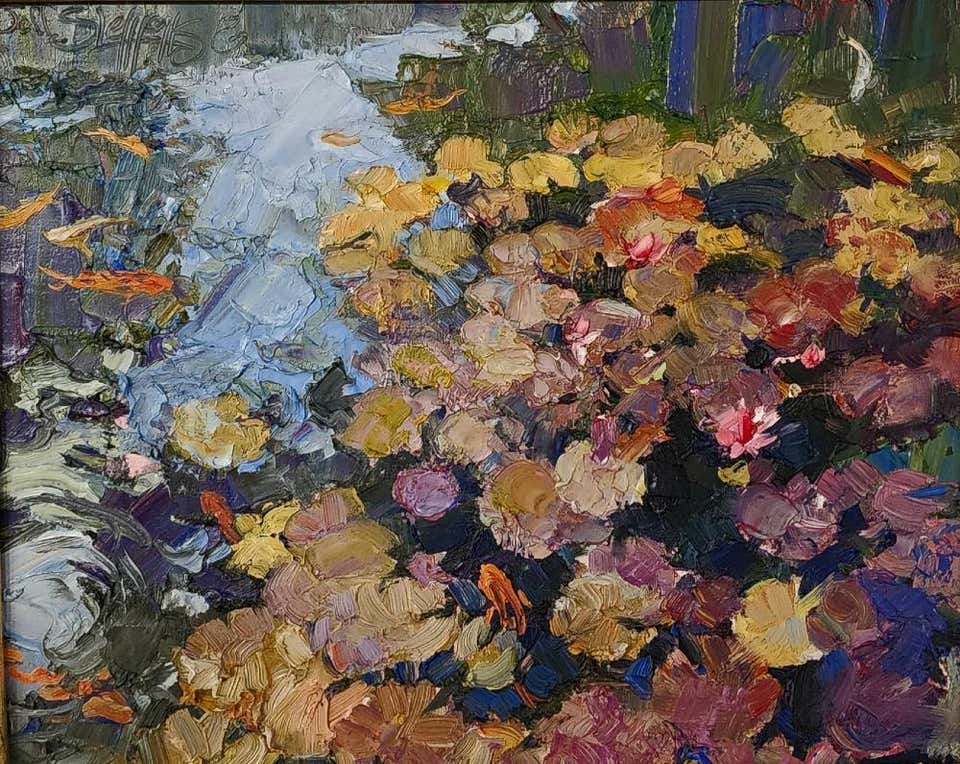 Anthony Rizzo - Abstract Western Landscape Painting by California ...