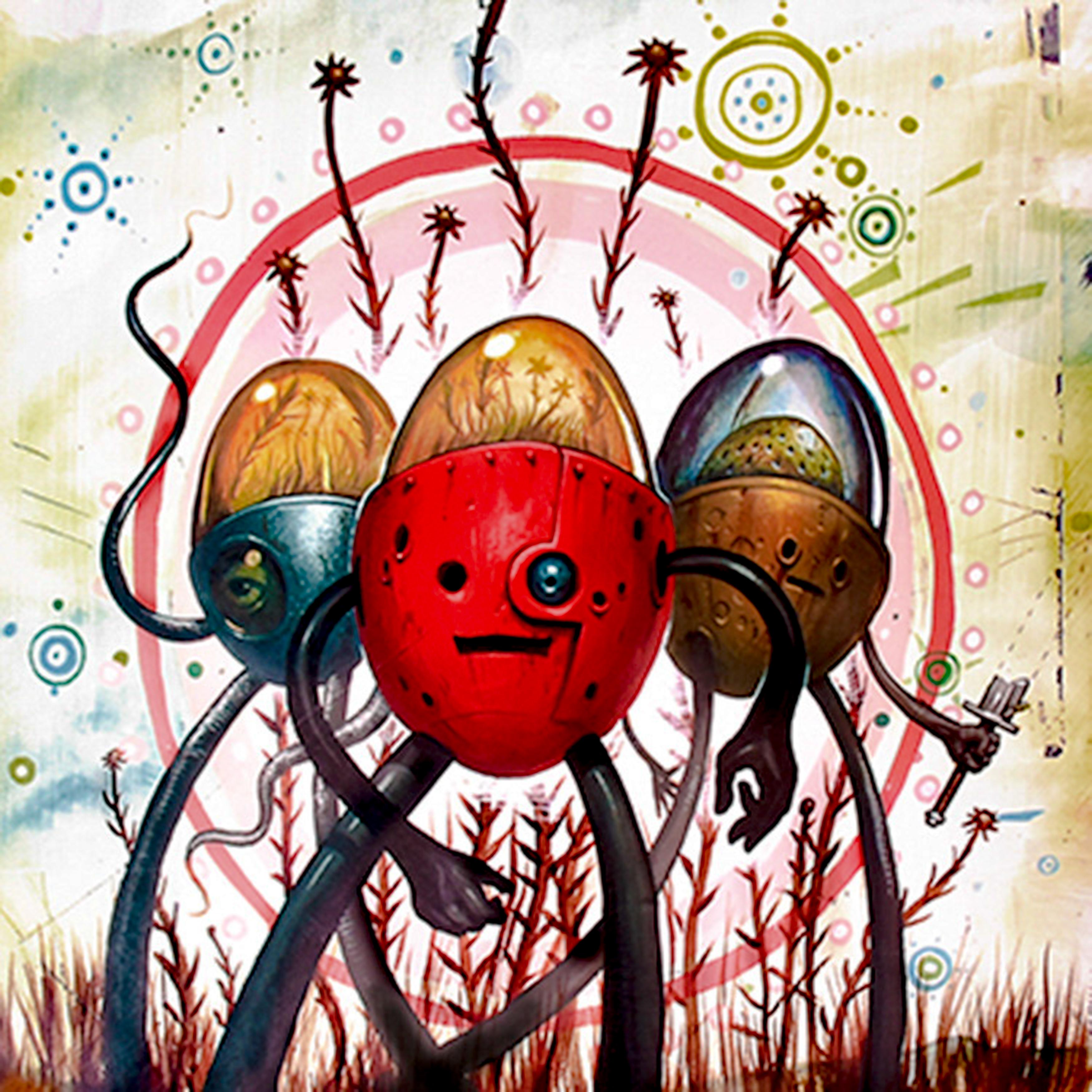 Tres Flores (Prueba de artista) - Print Contemporáneo de Jeff Soto