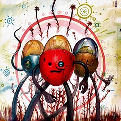 Jeff Soto Tres Flores (Artist Proof)