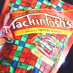 MACKINTOSH'S TOFFEE - acrylic on canvas
