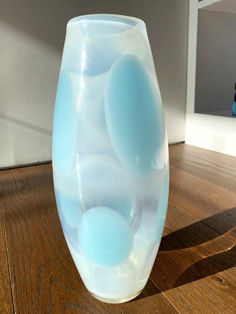 Modern Jeff Zimmerman Glass Vase Designed Exclusively for Tiffany and Co.