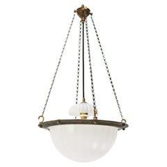 Jefferson Moonstone Plafonnier Pendant Light English Art Deco 1920s