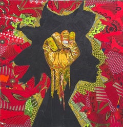 Justice (Fabric on canvas)