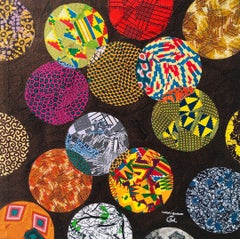 My Treasure (Fabric on canvas)