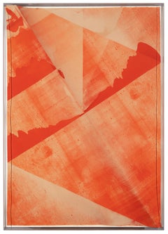 Vintage "Untitled (Orange Abstract)"