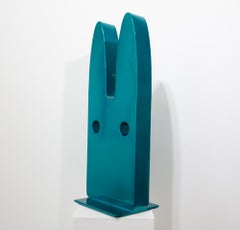 "Escultura abstracta de acero "Conejito