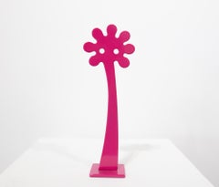 Sculpture abstraite en acier Pop