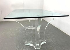 Tavolo da pranzo in lucite Jeffrey Bigelow