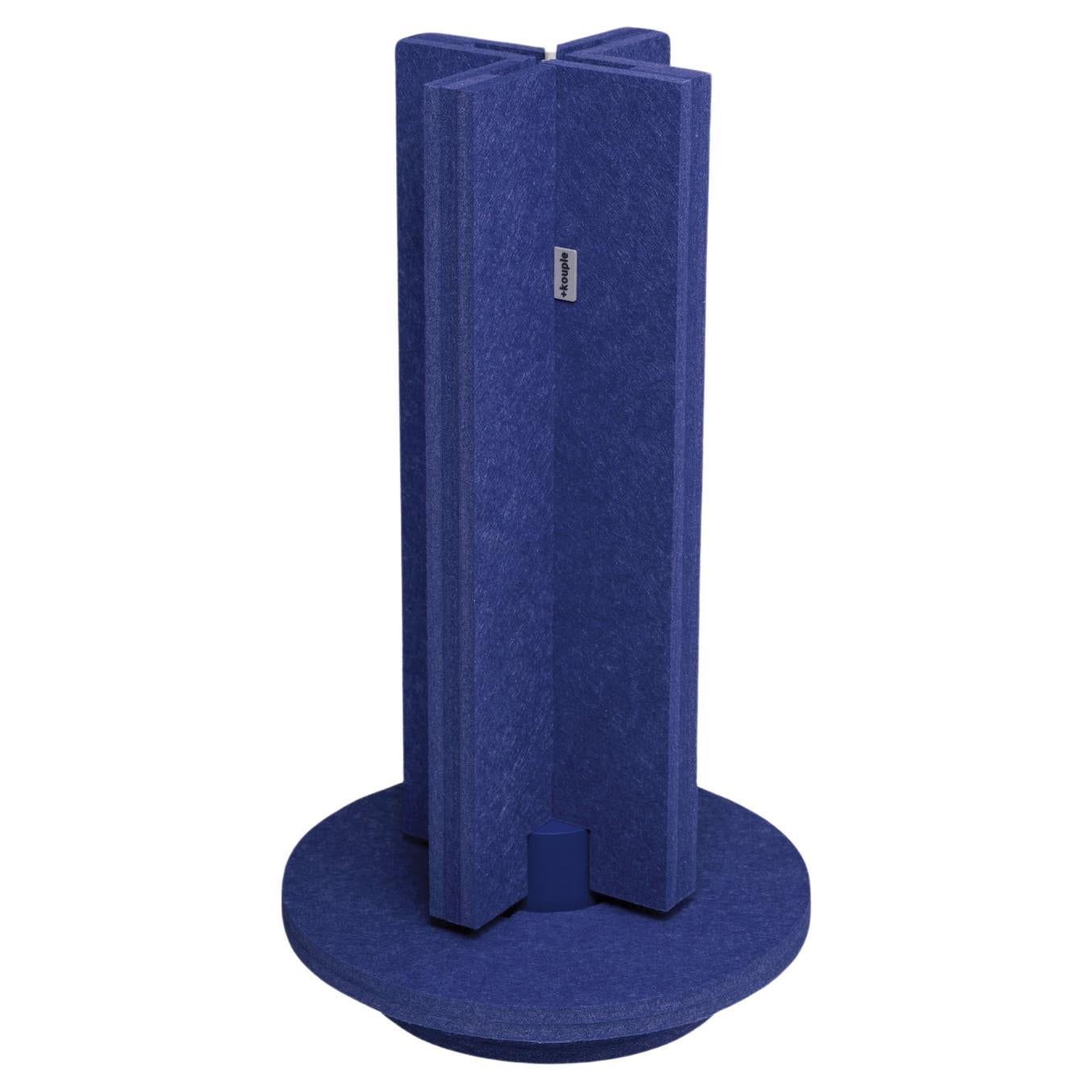 Jeffrey Blue Pendant Lamp by +kouple For Sale