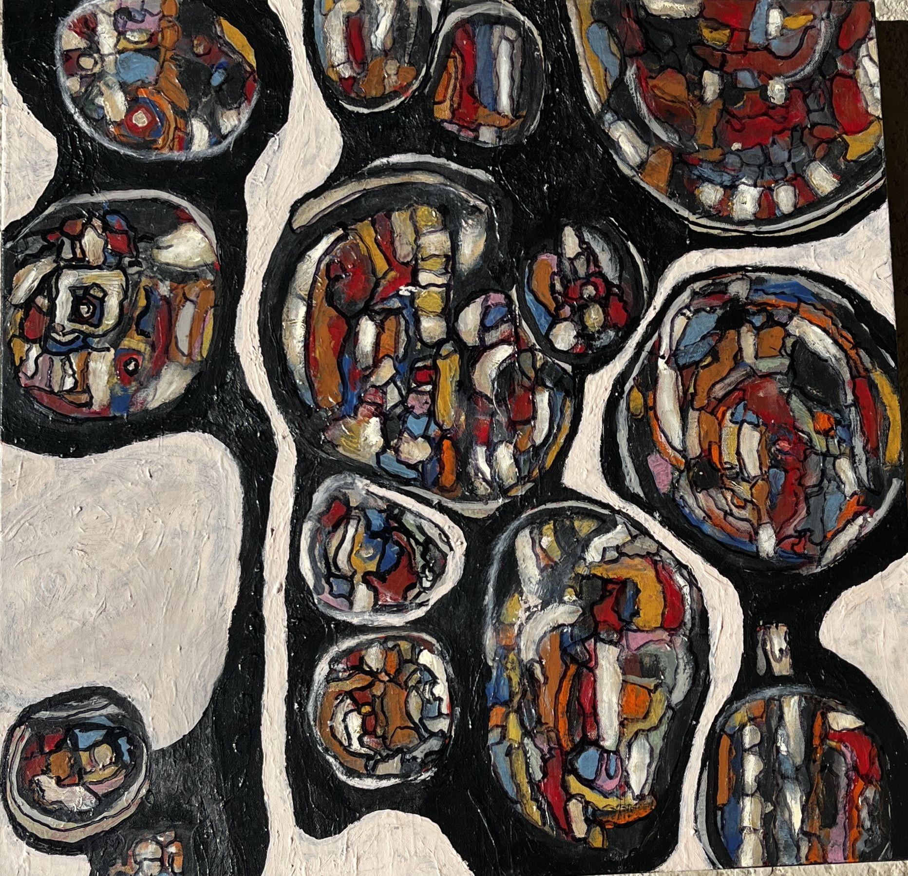 BLACK #11, Painting, Acrylic on Canvas