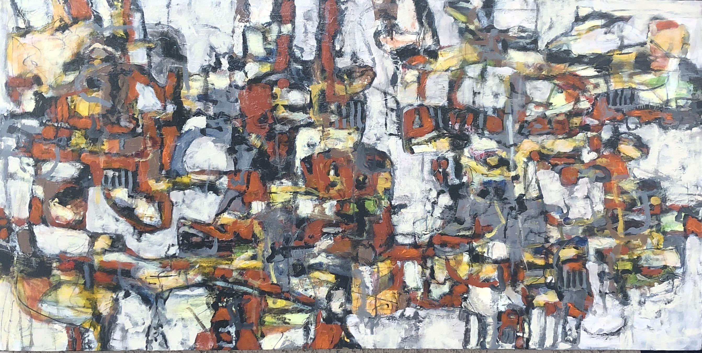 Jeffrey Davies Abstract Painting - Desatado #27, Painting, Acrylic on Canvas