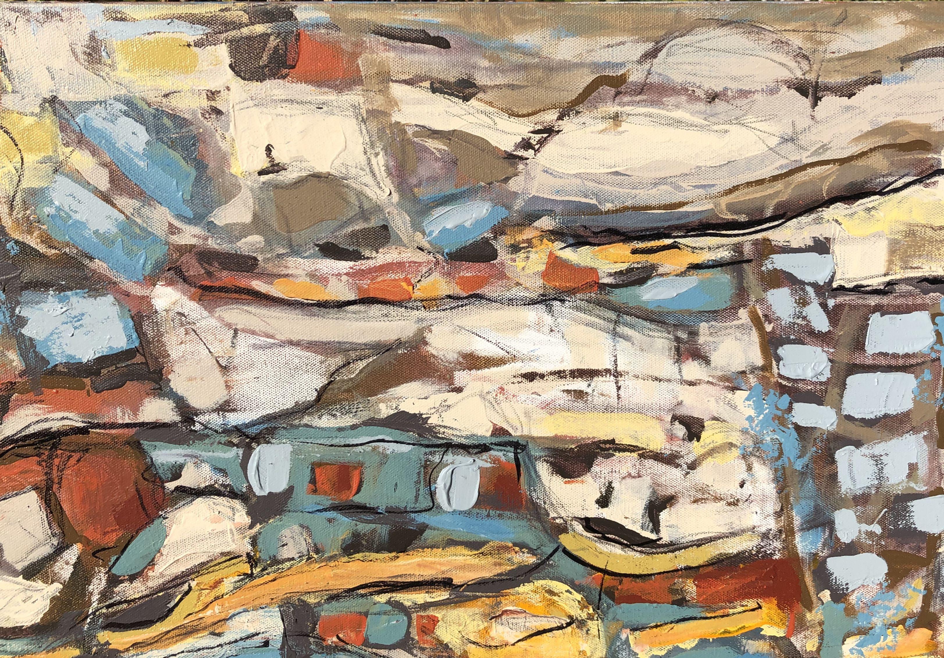 EVOLUZIONE # 11, Pittura, Acrilico su tela - Painting Astratto di Jeffrey Davies