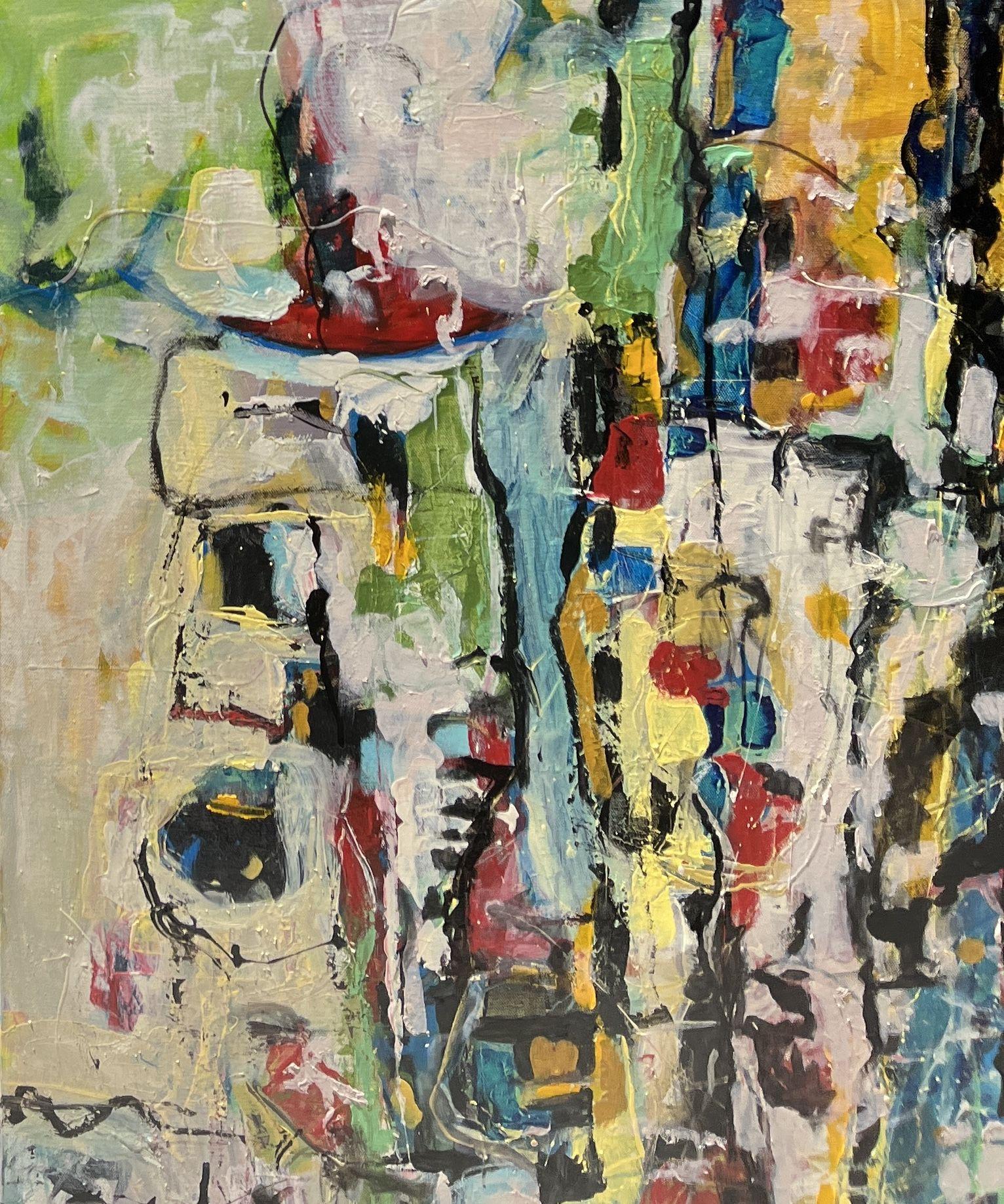 ISPIRAZIONE 15, Pittura, Acrilico su tela - Painting di Jeffrey Davies