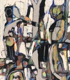 Nublado # 7, peinture, acrylique sur toile