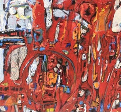 OBSESSION n° 33, peinture, acrylique sur toile