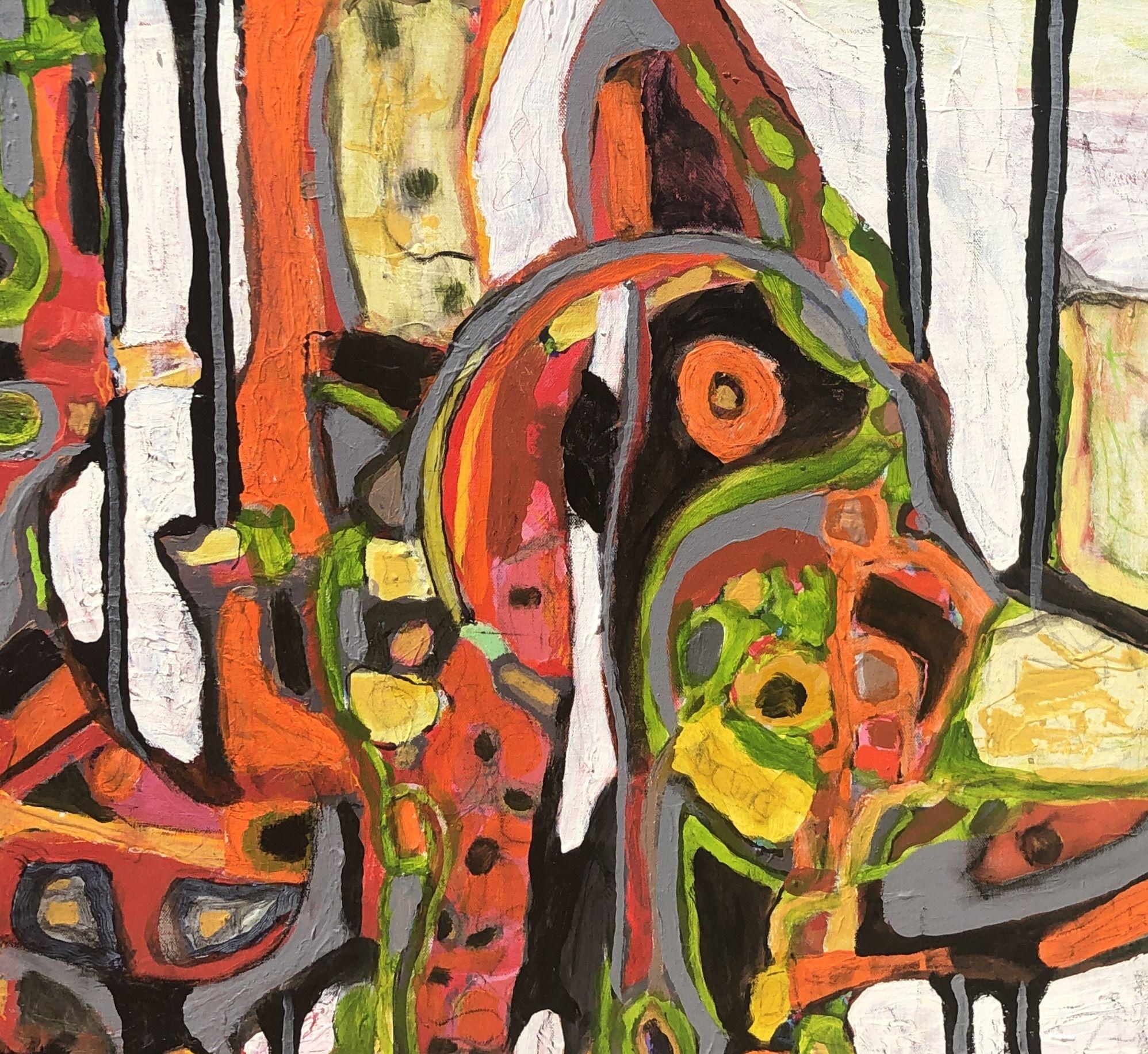 OBSESSION # 47, Painting, Acrylic on Canvas For Sale 2